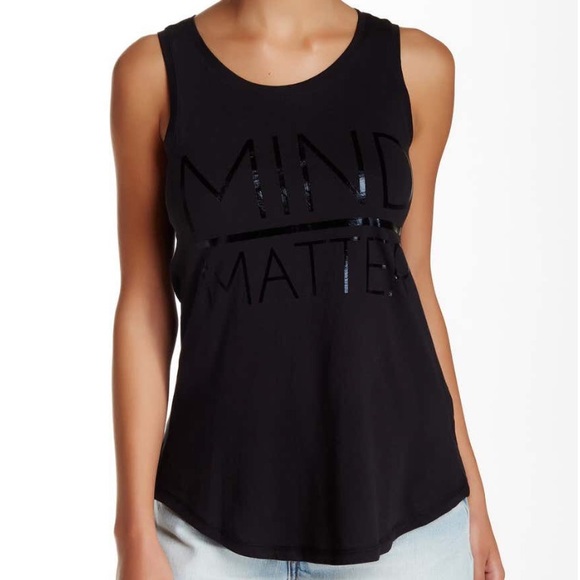 Recycled Karma Tops - Recycled Karma Mind Over Foil Top